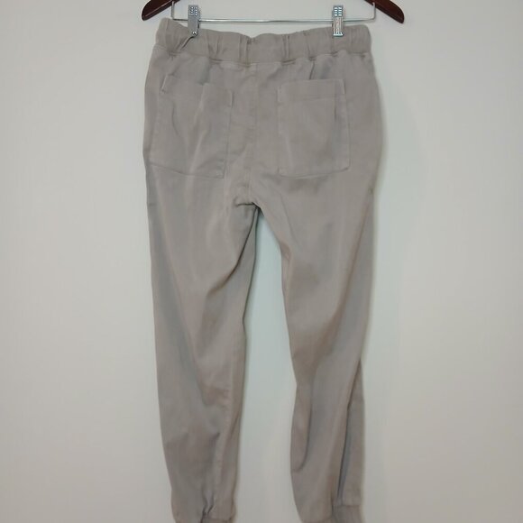 Anthropologie Cloth & Stone Jogger Pants Tencel-Blend Beige/Tan Size Small - Picture 4 of 6